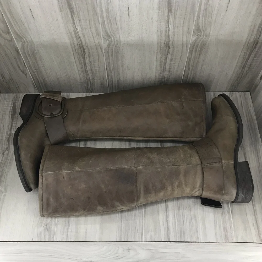 Steve Madden Larent leather riding boots size 7.5M_6
